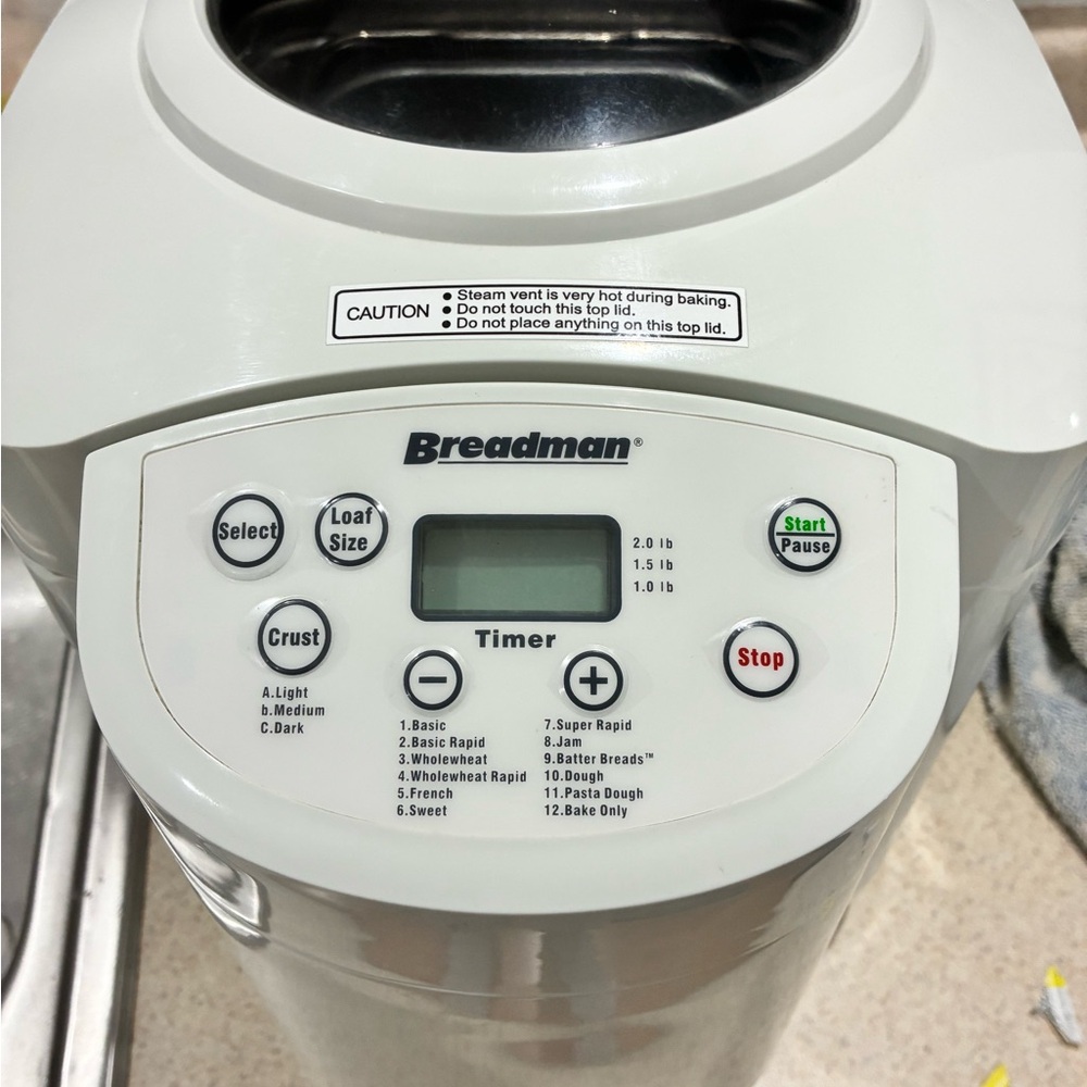 White Bread Maker